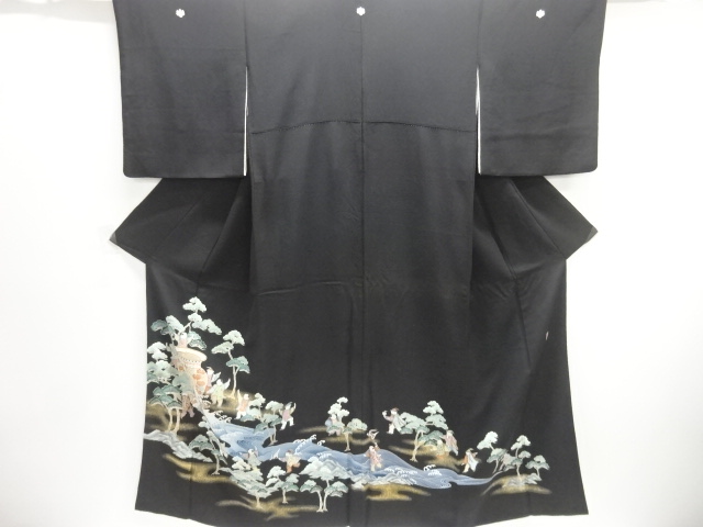 Japanese Kimono / Tomesode Silk
